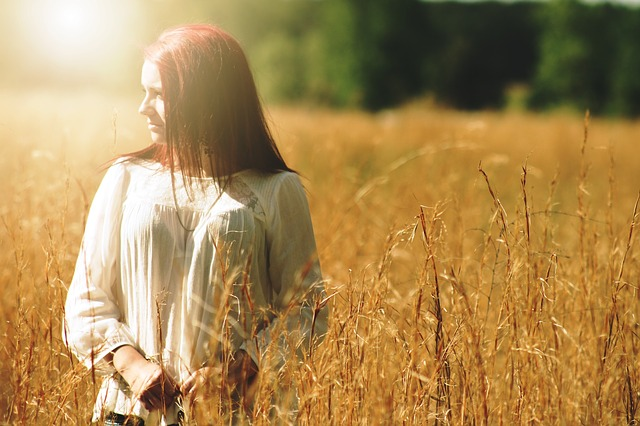 women in sun