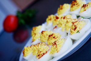 deviled eggs